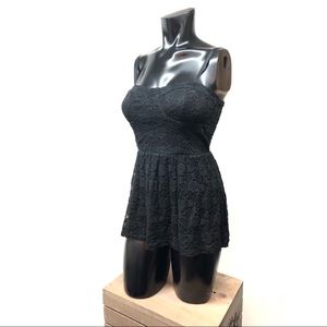 Rue 21 Black Lace Top